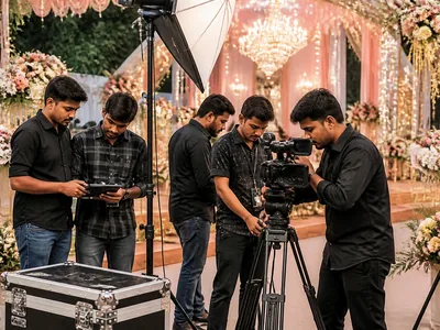 Production Crew wedding service visual