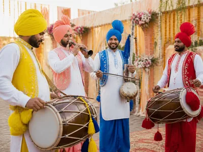 Punjabi Artists wedding service visual