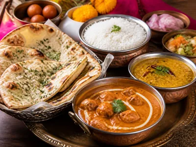 Punjabi Cuisine wedding service visual