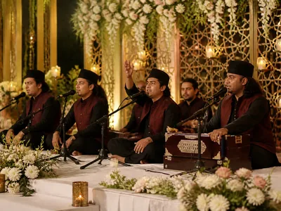 Qawwali Night wedding service visual