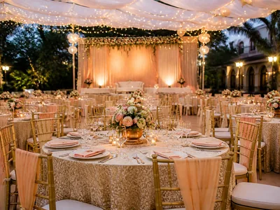 Reception wedding service visual