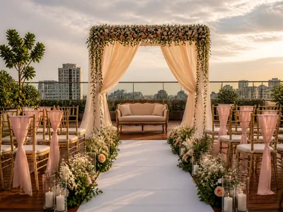 Rooftop Wedding wedding service visual