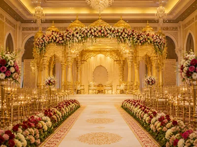 Royal Wedding Décor wedding service visual