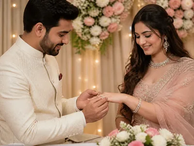 Sagai / Engagement wedding service visual