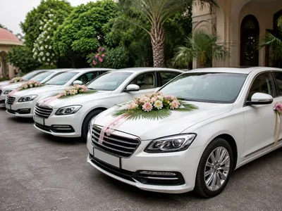Sedan Fleet wedding service visual
