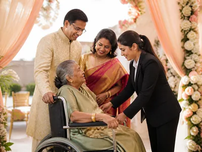 Special Guest Assistance wedding service visual