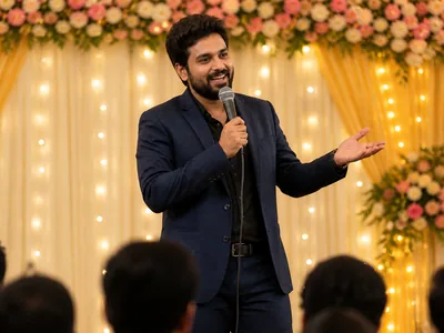 Stand-Up Artists wedding service visual