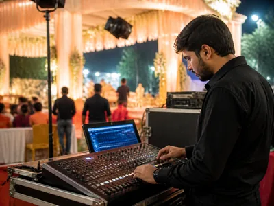 Technical Production wedding service visual