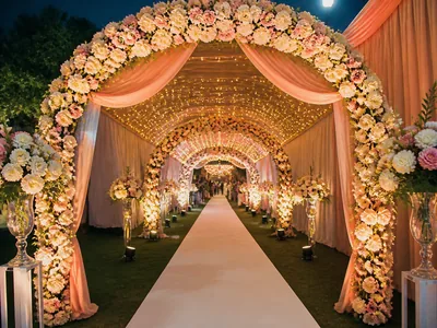 Tunnel Entry wedding service visual