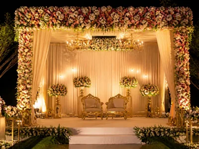 Varmala Stage wedding service visual