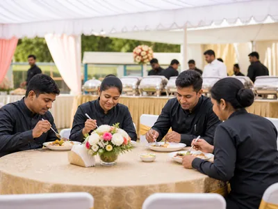 Vendor / Staff Meals wedding service visual