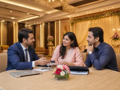 Venue Negotiation wedding service visual