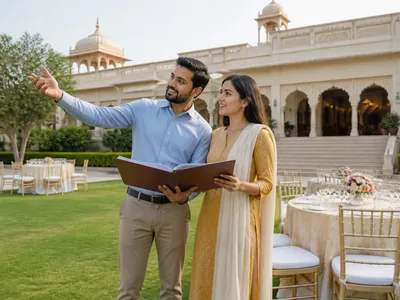 Venue Selection wedding service visual