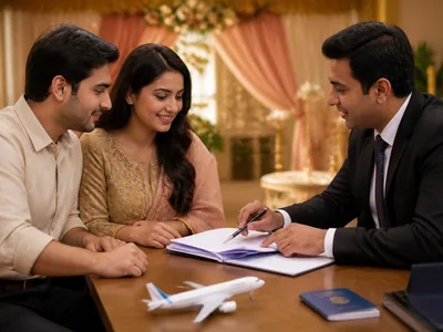 Visa Assistance wedding service visual