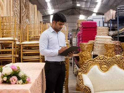 Warehouse Management wedding service visual