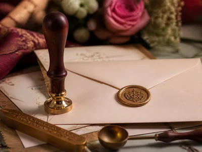 Wax Seals wedding service visual