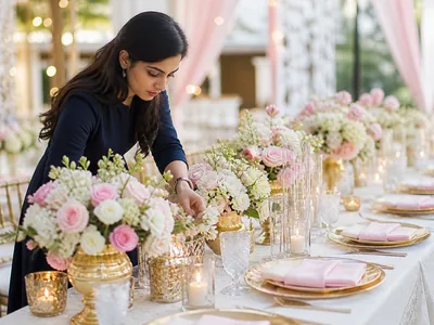 Wedding Styling wedding service visual