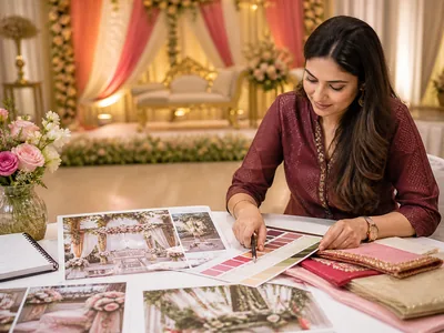 Wedding Theme Design wedding service visual