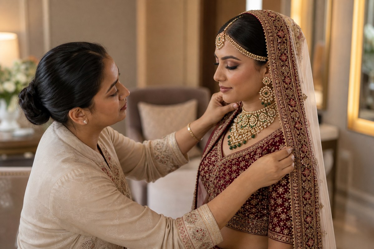 Family & Personal Concierge — bride planning visual