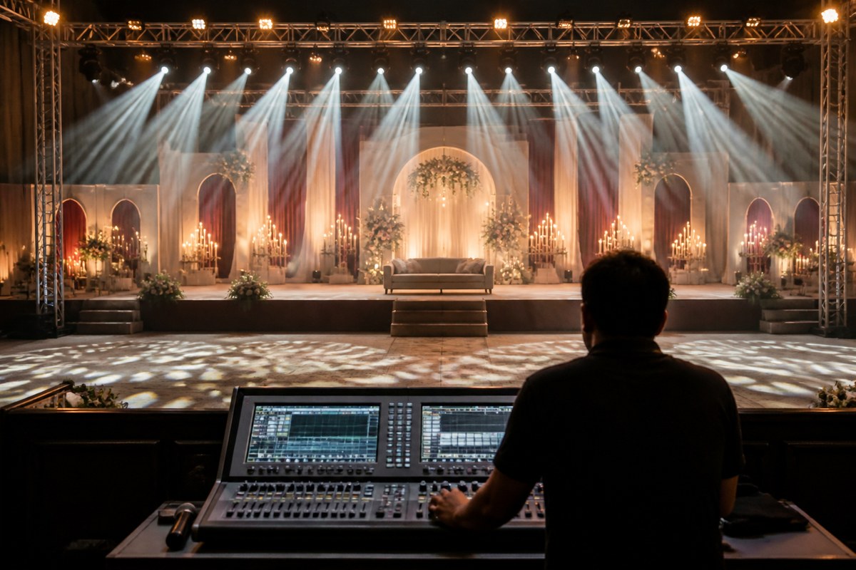 Lighting, Sound & Technical Production — stage lighting planning visual