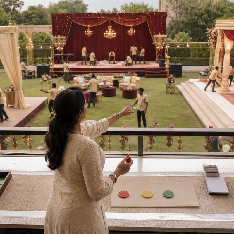 Multi-Day Wedding Management — Delhi Multi-Day Wedding Management