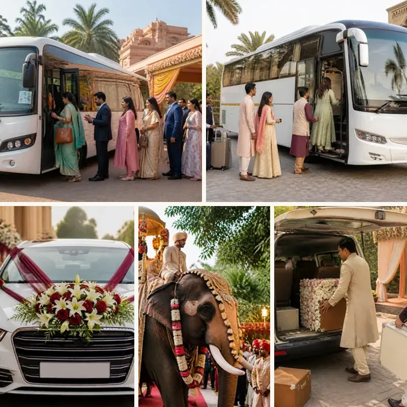 Wedding Transportation & Logistics — Delhi Wedding Transportation & Logistics
