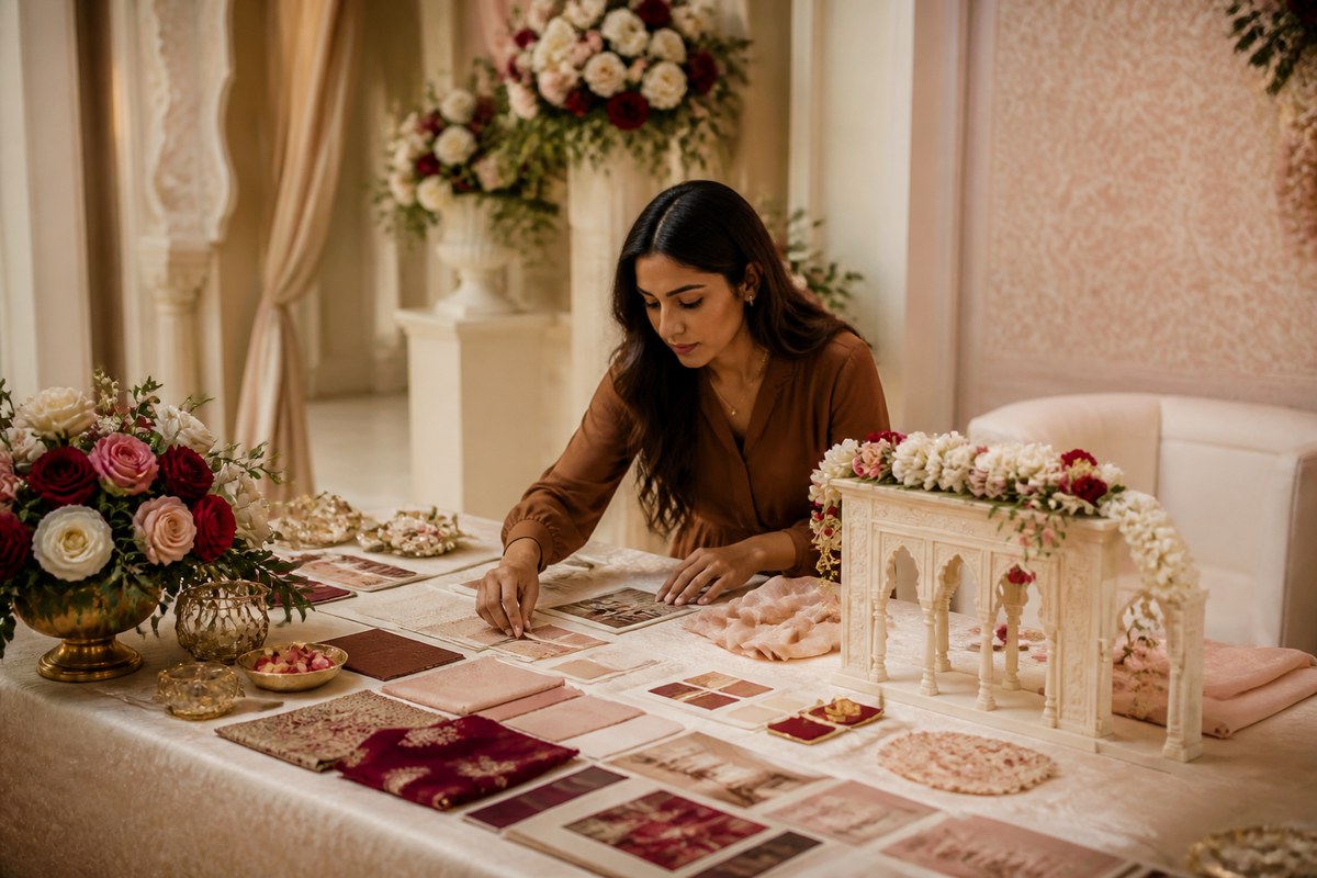 Wedding Décor & Design — Theme development planning visual