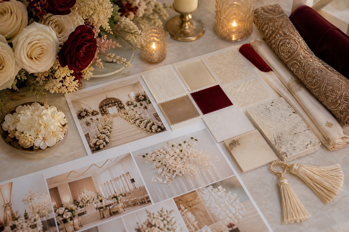 Wedding Décor & Design — mood boards planning visual