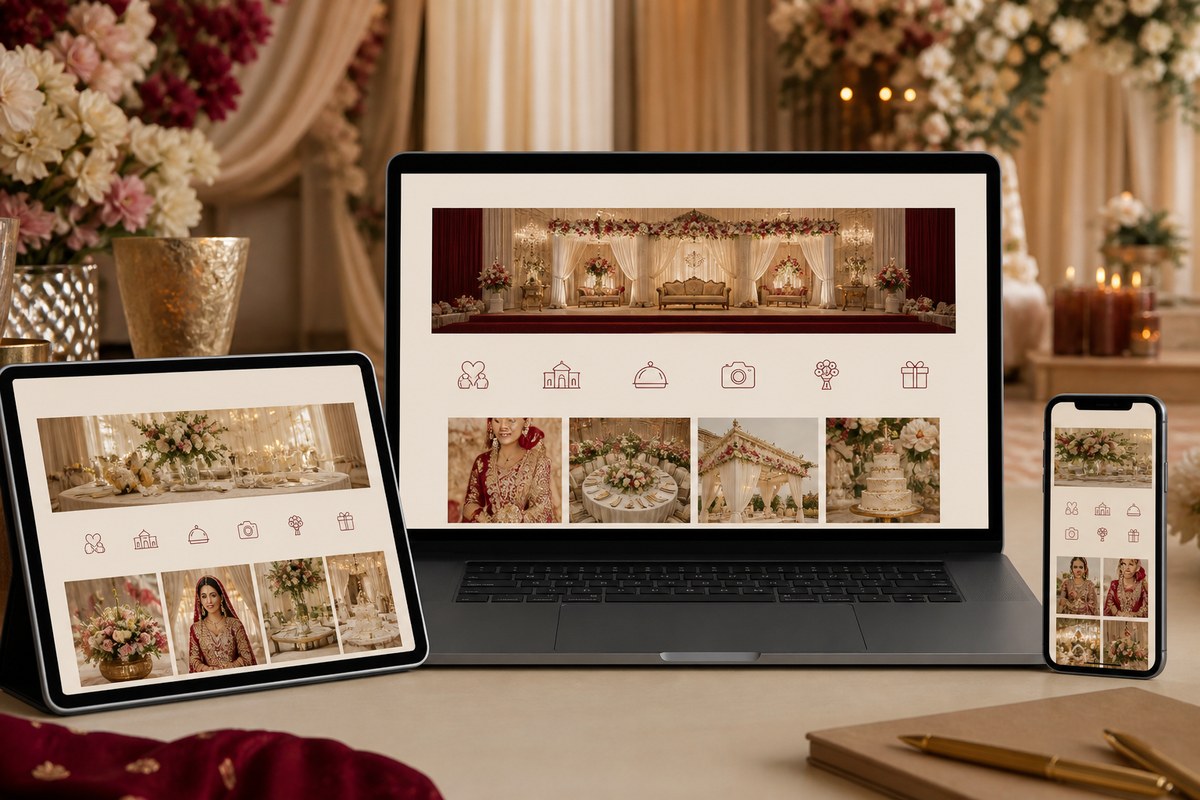 Wedding Technology — Wedding websites planning visual